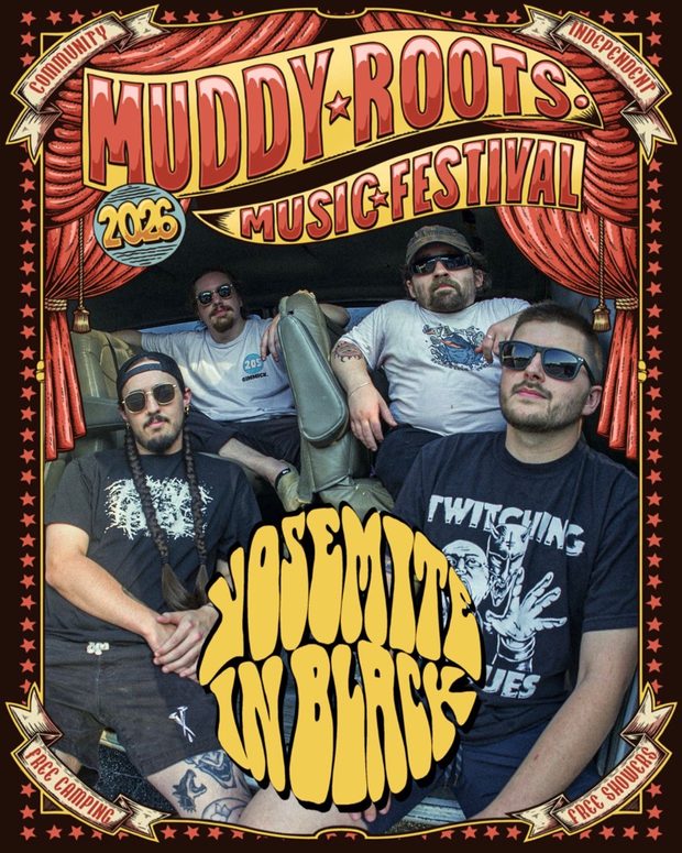 Yosemite in Black at Muddy Roots Music Festival 2026