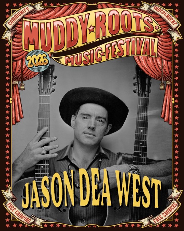 Jason Dea West at Muddy Roots Music Festival 2026