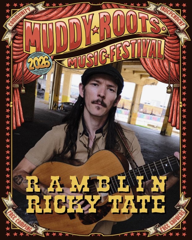 Ramblin Ricky Tate at Muddy Roots Music Festival 2026