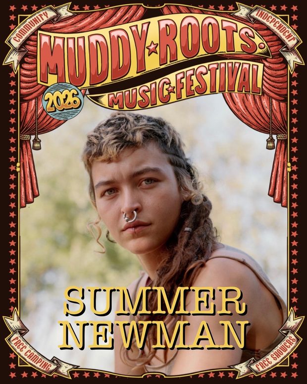 Summer Newman at Muddy Roots Music Festival 2026