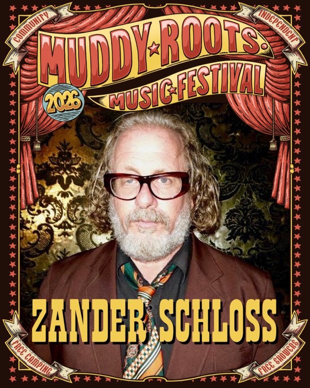 Zander Schloss at Muddy Roots Music Festival 2026