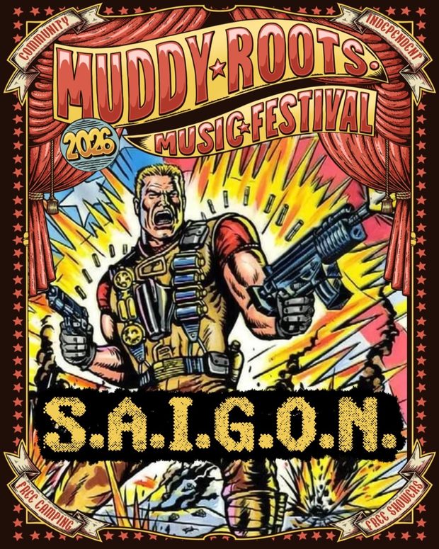S.A.I.G.O.N at Muddy Roots Music Festival 2026
